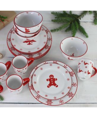 Winterfest Holiday Mugs, Set of 4