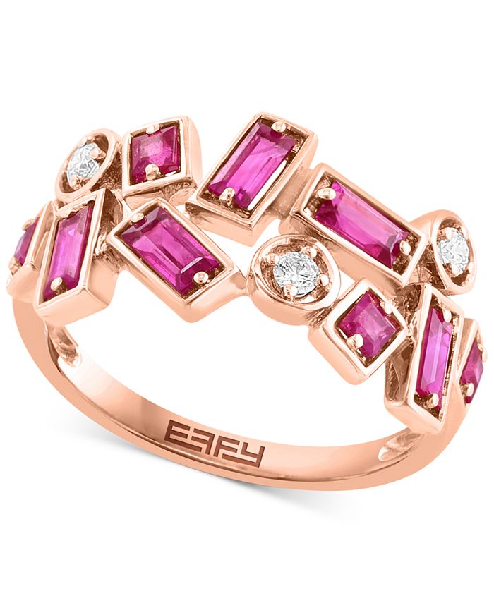 Macy's effy ruby new arrivals ring