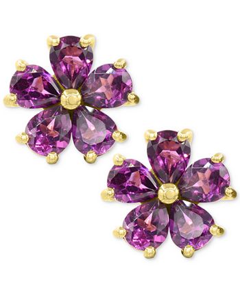 Garnet sales earrings macys