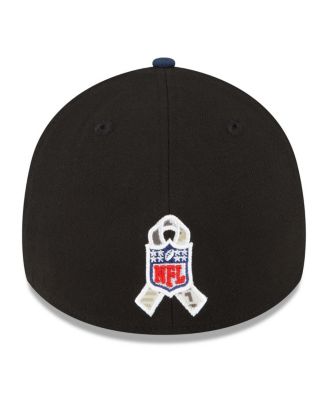 Men's Black, Navy Tennessee Titans 2022 Salute To Service 39THIRTY Flex Hat