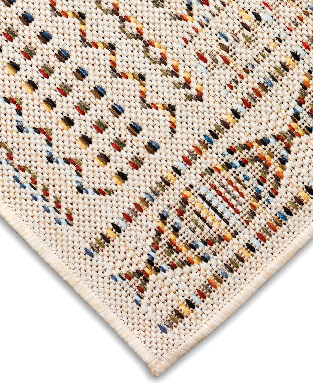 Liora Manne' Panel Stripe Runner Outdoor Area Rug