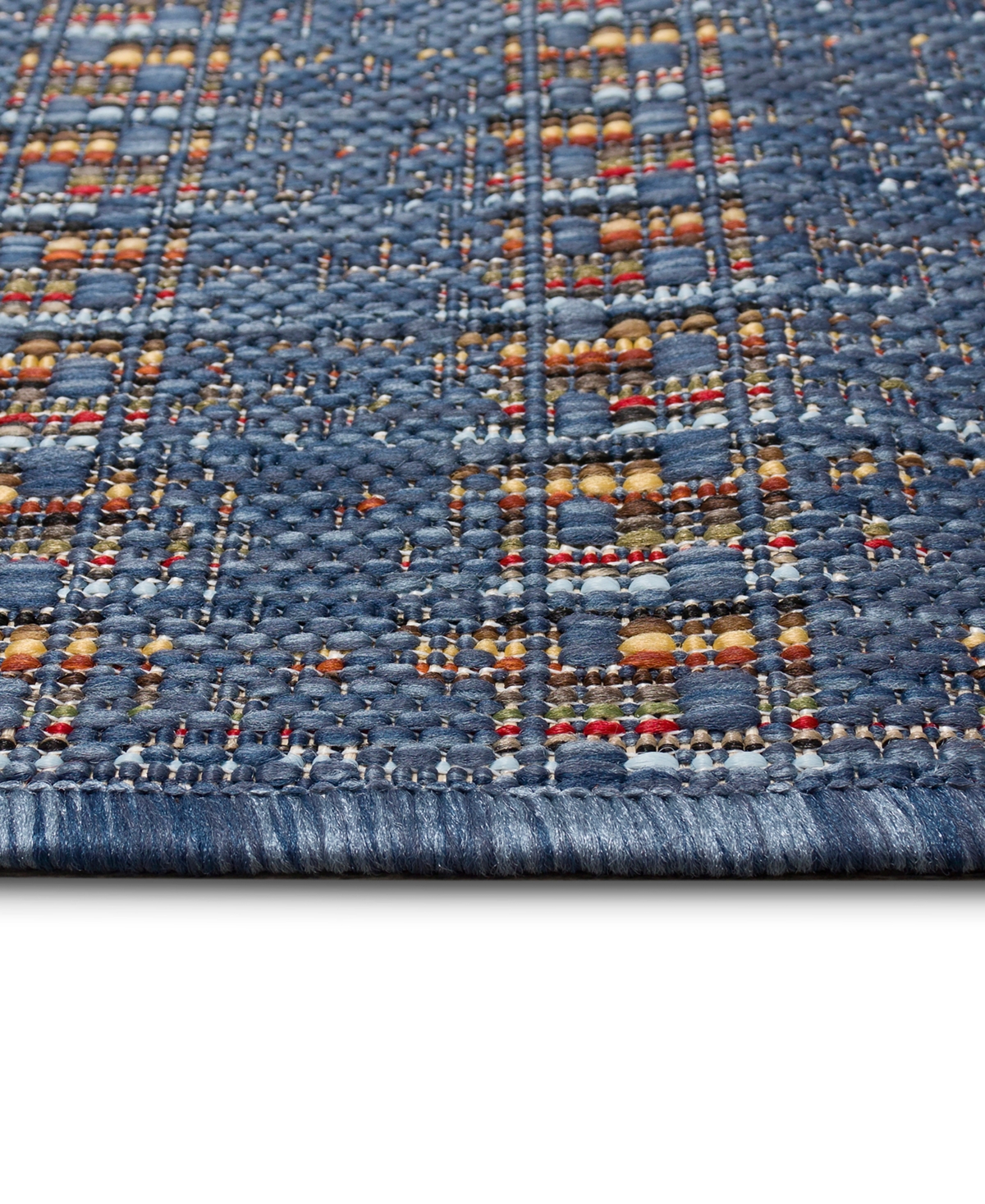 Liora Manne' Mosaic Stripe Runner Outdoor Area Rug