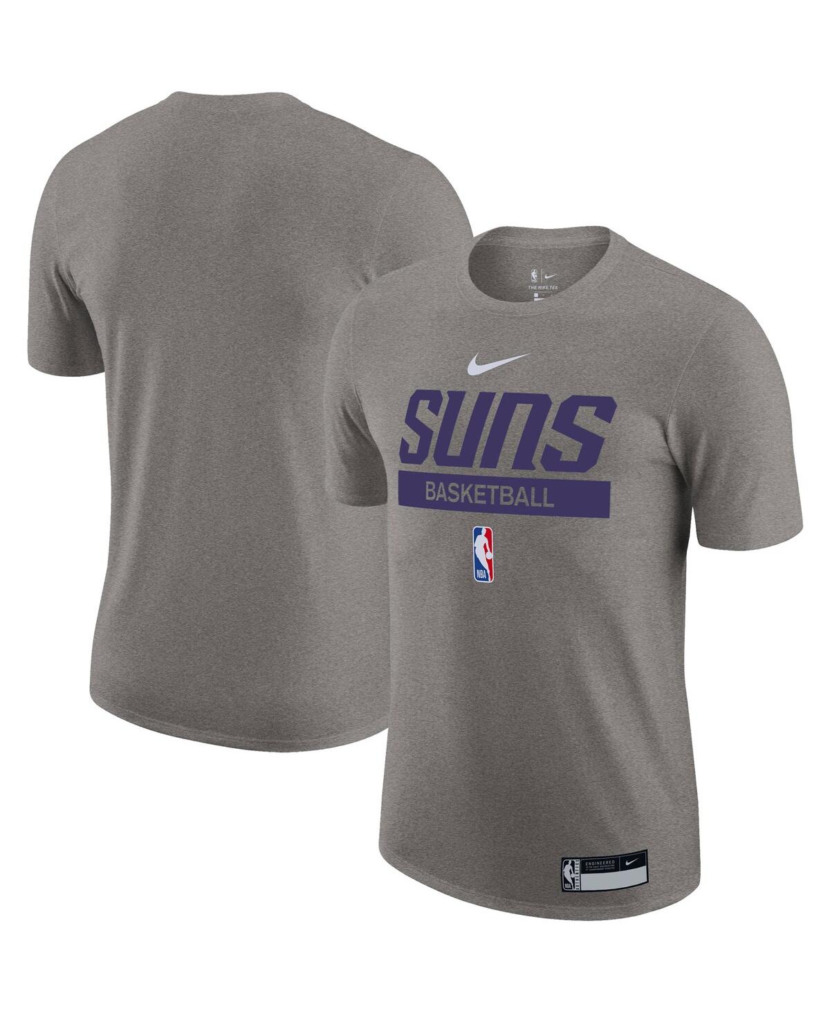 Men's Nike Heather Gray Phoenix Suns 2022/23 Legend On-Court Practice Performance T-shirt