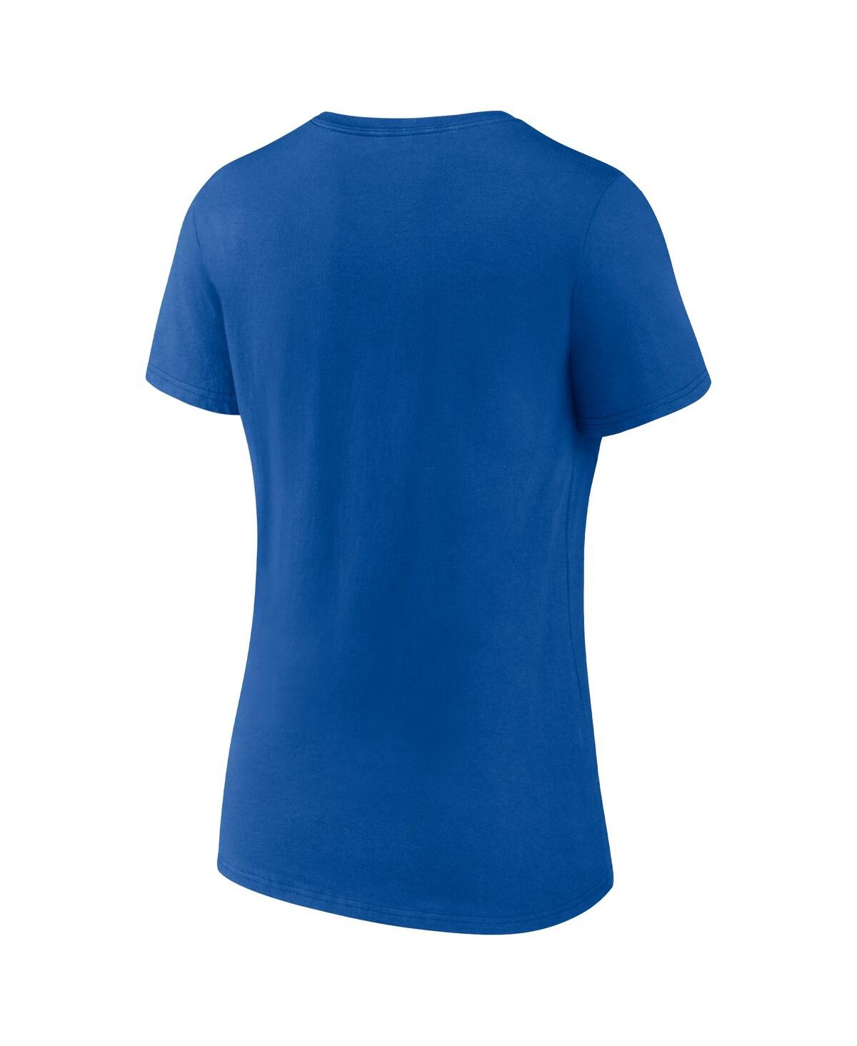 Fanatics Branded  Heather Royal Buffalo Bills Our Pastime Tri-blend T-shirt In Royal