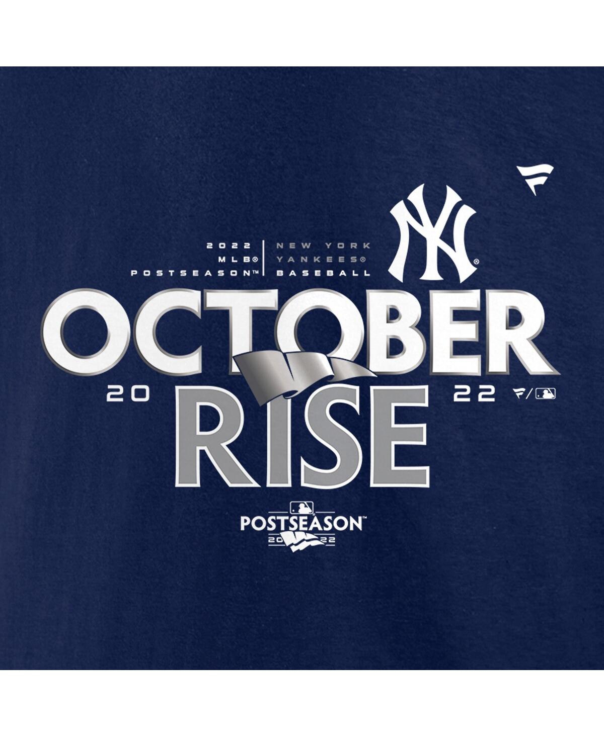 Men's FanaticsNew York Yankees 2022 Postseason Locker Room T-shirt - Navy