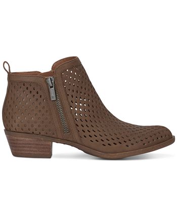 Lucky brand perforated basel booties outlet