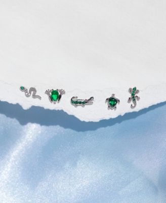 Women's Emerald Rainforest Stud Set