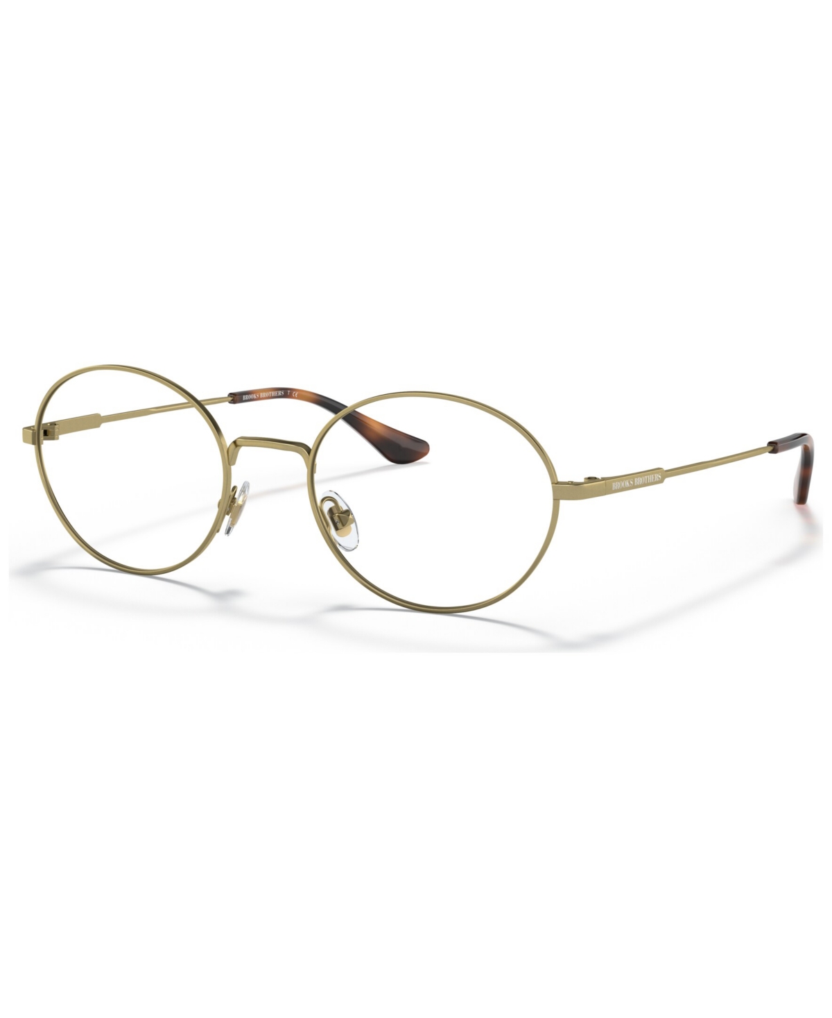 Men's Oval Eyeglasses, BB109752-o - Brushed Bronze