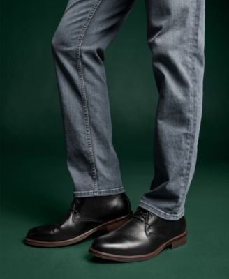 Johnston & Murphy XC Flex Raleigh Punta Lisa, Negro Grano Entero, 45 EU