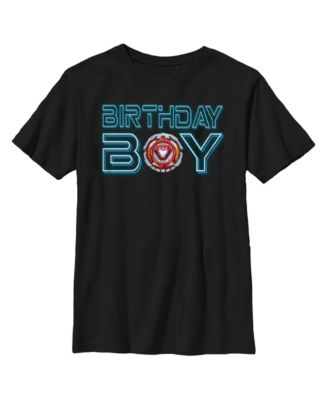 Marvel Boy's Birthday Boy Iron Man Core Child T-Shirt - Macy's