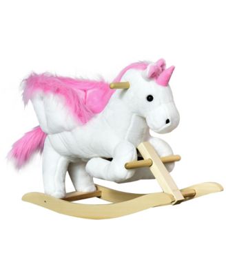 Qaba plush rocking horse online