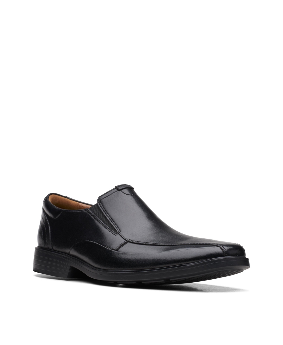 Clarks Men's Collection Lite Ave Comfort Shoes In Black Leather