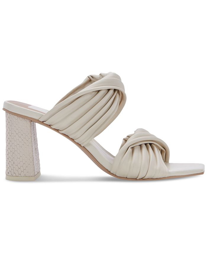 Dolce Vita Women's Pilton Soft-Volume Block-Heel Dress Sandals - Macy's