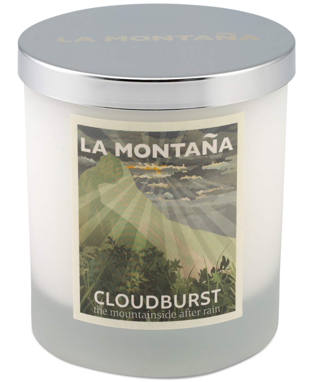 La Montana Cloudburst Scented Candle, 8 oz.
