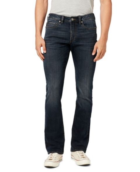 Мужские джинсы Buffalo David Bitton Boot King Slim Stretch, цвет: Crinkled And Sanded