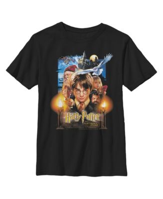 Warner Bros. Boy's Harry Potter Sorcerer's Stone Movie Poster Child T ...