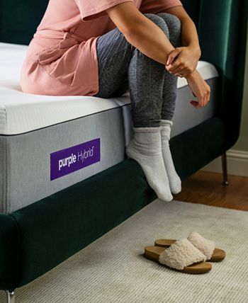 Macy's purple shop mattress