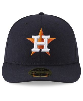 New Era Men's Navy Houston Astros 2022 Postseason Side Patch Low ...