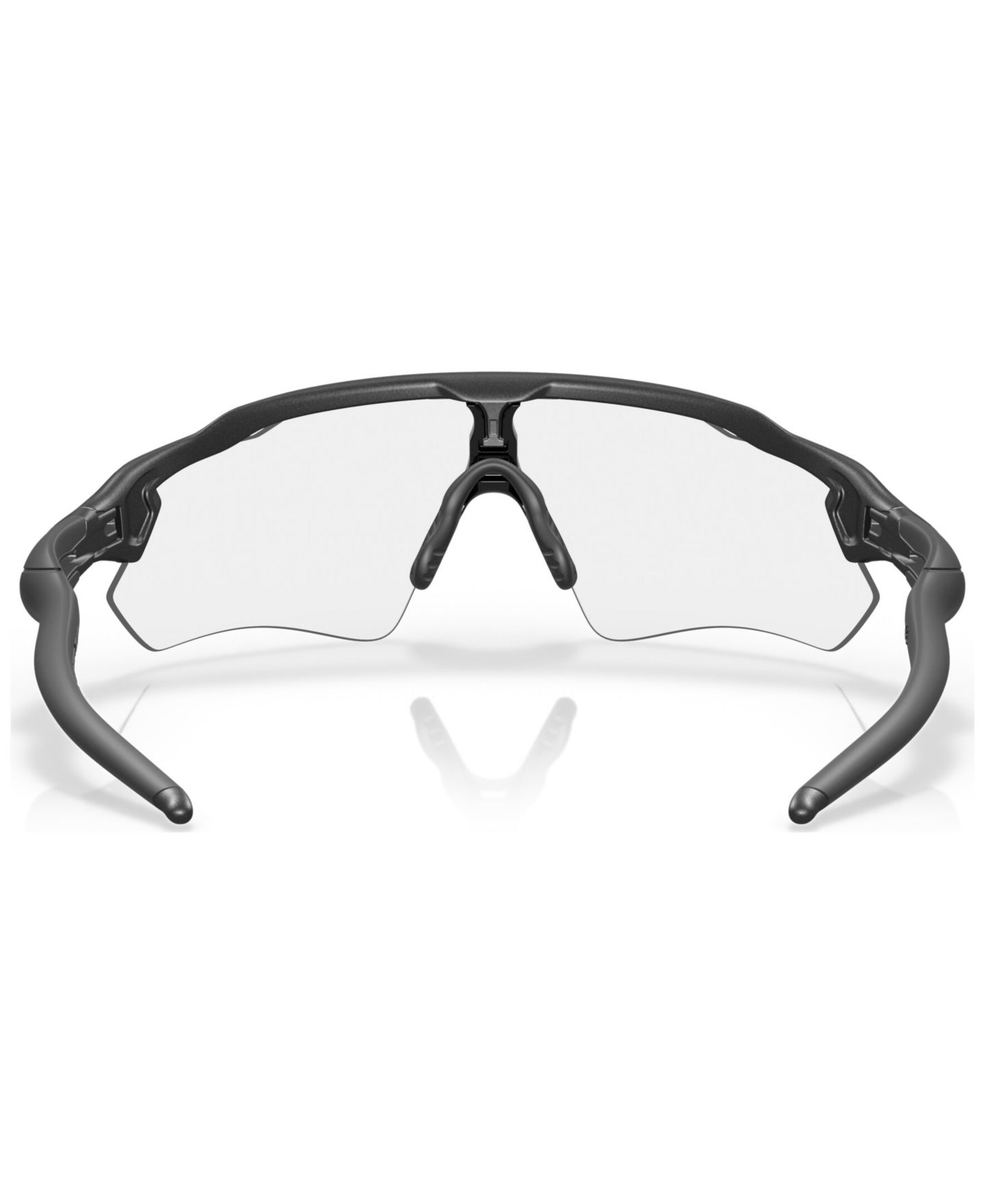 Женские солнцезащитные очки Oakley OO9208 Radar EV Path, цвет: Серый тёмный / Прозрачный — фото 4