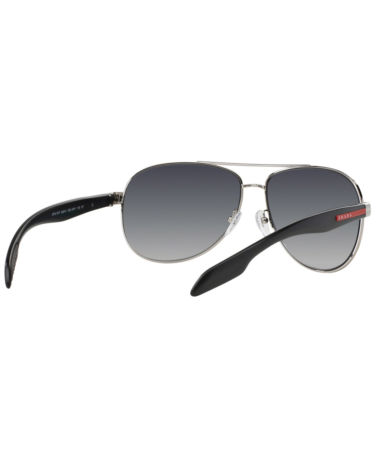 Prada Linea Rossa Polarized Men's Sunglasses , Ps 53PSP -GREY GRAD POL