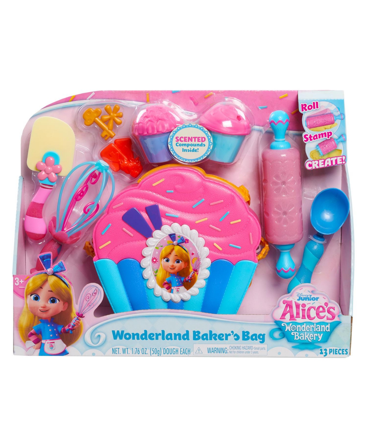 Alice's Wonderland Bakery Kids' Toolkit Bag Set, 12 Piece In Multi