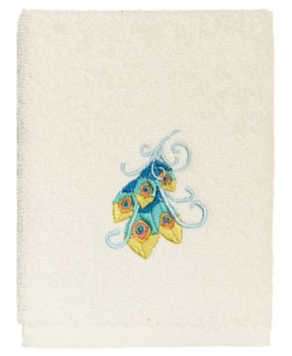 Turkish Cotton Penelope Embellished 2-Pc. Washcloth Set