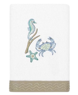 Turkish Cotton Aaron Embellished 3-Pc. Bath Towel Set