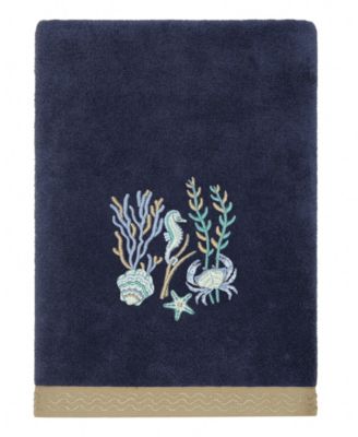 Turkish Cotton Aaron Embellished 3-Pc. Bath Towel Set