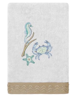 Turkish Cotton Aaron Embellished 3-Pc. Bath Towel Set