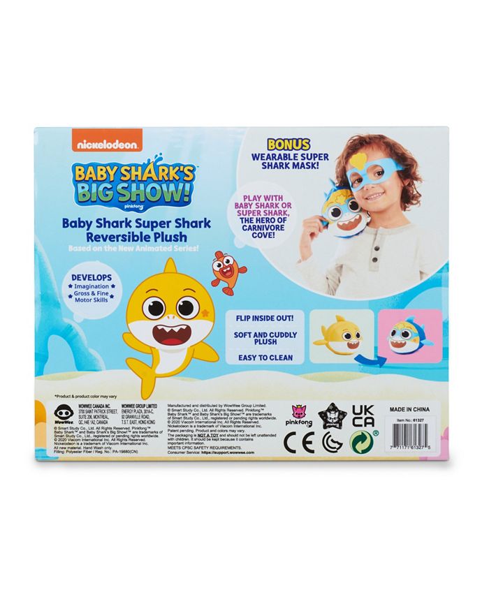 Baby shark 2025 plush super simple