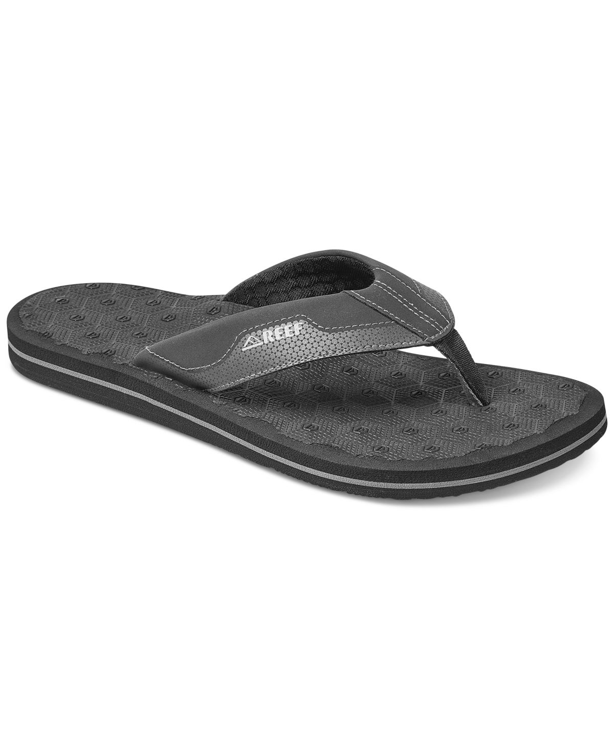 Men's The Ripper Flip-Flop Sandals - Dark Grey