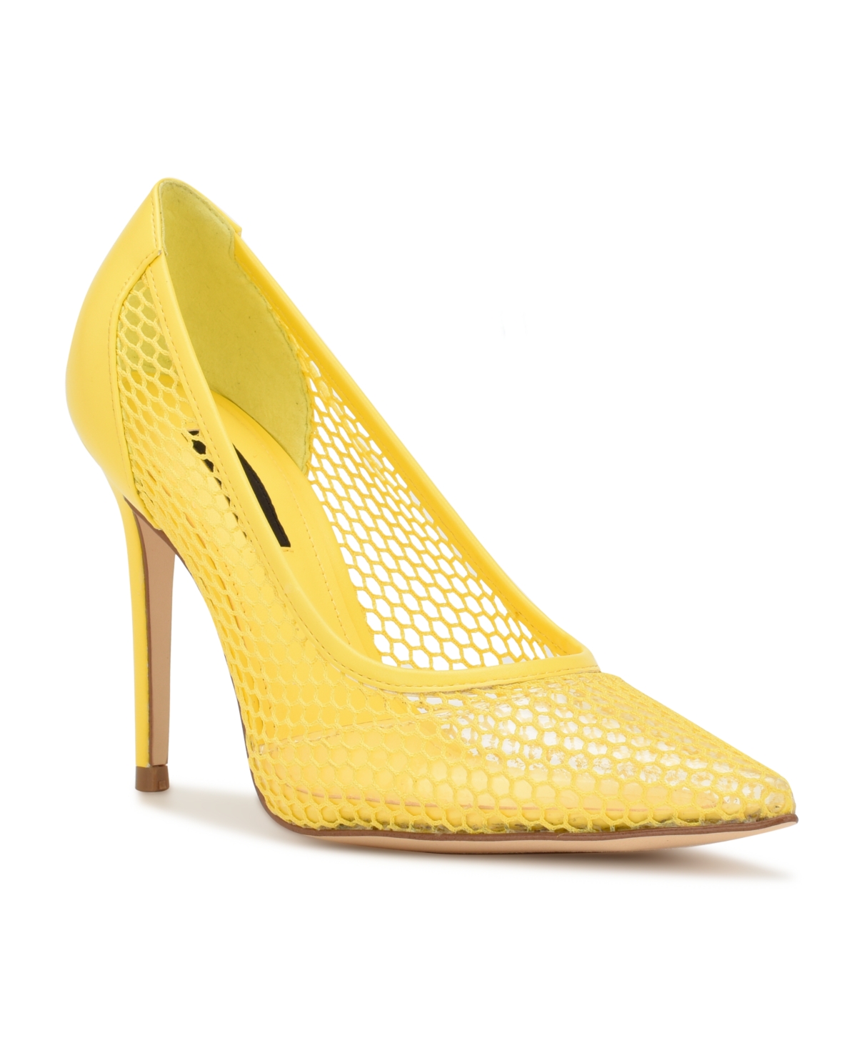 Nine West Flings Pointed Toe Pump In Yellow