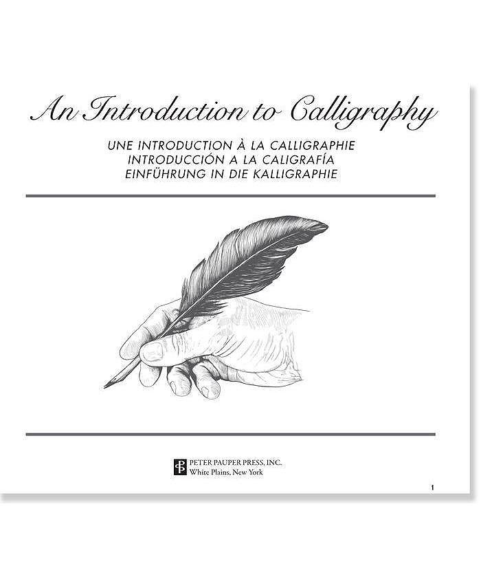 Barnes & Noble Studio Series Calligraphy Set by Inc Peter Pauper Press