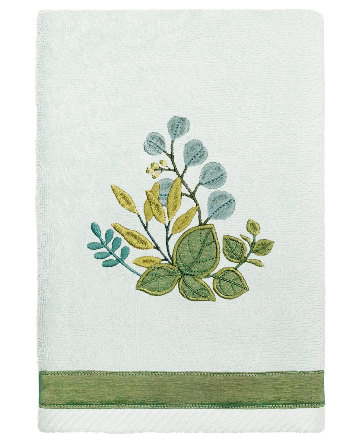 Linum Home Turkish Cotton Botanica Embellished -Pc. Bath Towel Set