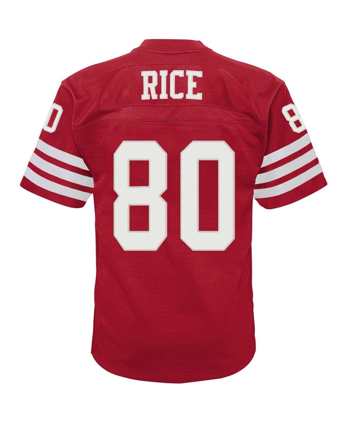 Infant Boys and Girls Mitchell & Ness Jerry RiceSan Francisco 49ers 1990 Retired Legacy Jersey - Scarlet