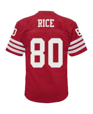 Toddler Boys and Girls Jerry Rice Scarlet San Francisco 49ers 1990 Retired Legacy Jersey