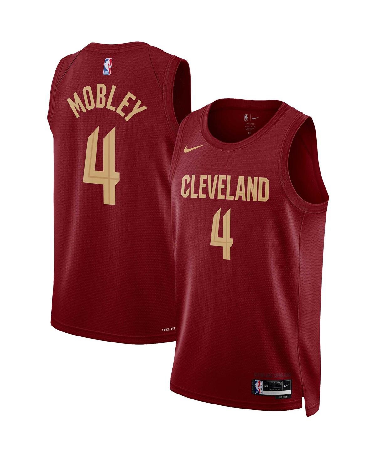 Men's Nike Evan MobleyCleveland Cavaliers Swingman Jersey - Icon Edition - Wine