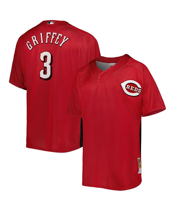 Mitchell & Ness, Shirts & Tops, Mitchell Ness Cincinnati Reds Baseball Jersey  Kids Size Large Slightly Used
