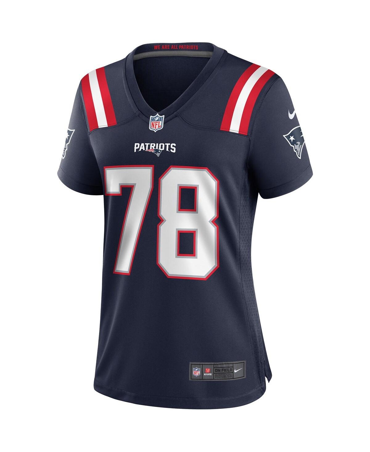 Women's Nike Bruce ArmstrongNew England Patriots Game Retired Player Jersey - Navy