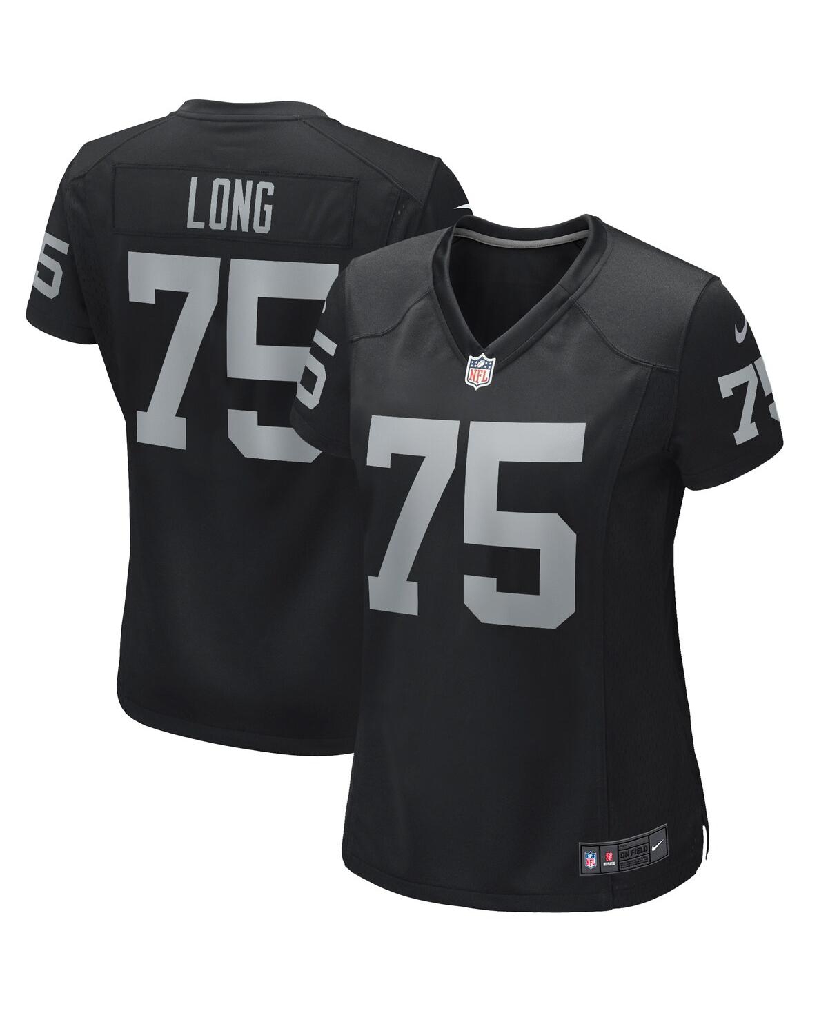 Women's Nike Howie Long Black Las Vegas Raiders Game Retired Player Jersey - Black