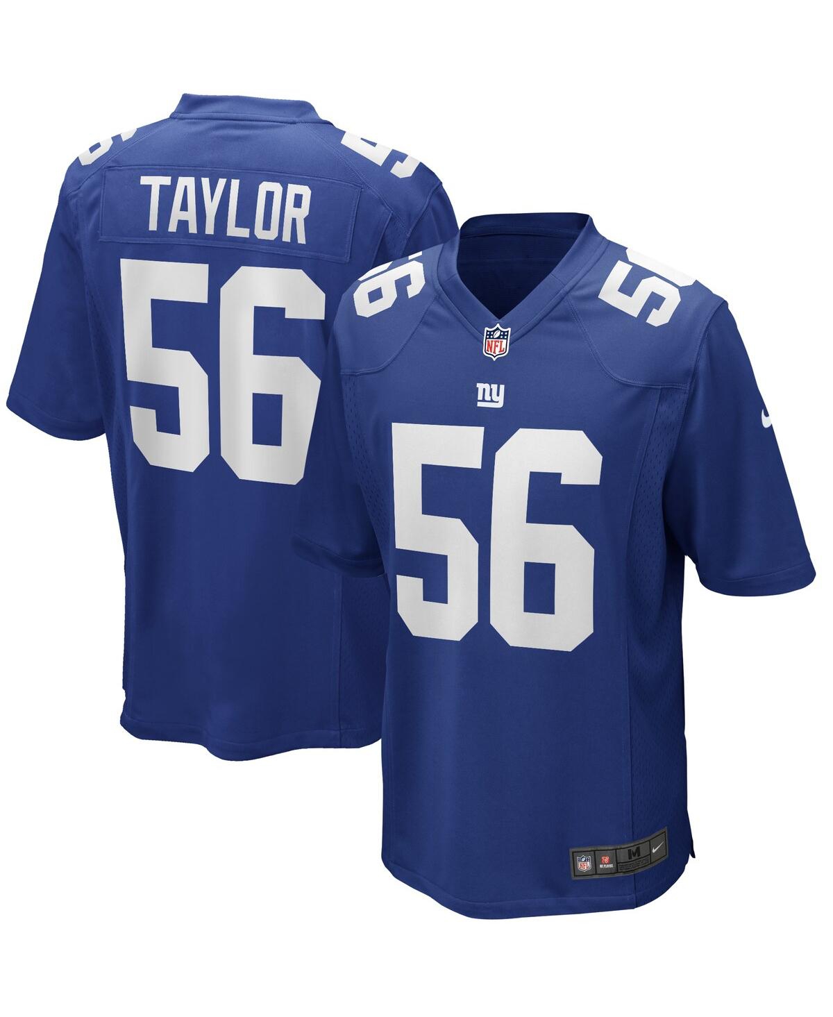 Men's Nike Lawrence TaylorNew York Giants Game Retired Player Jersey - Royal
