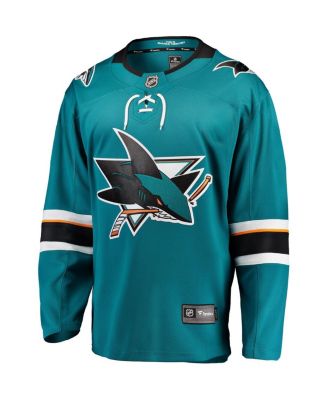 Men's Teal San Jose Sharks Breakaway Home Jersey