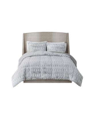Madison Park Gia Faux-Fur 2-Pc. Comforter Set, Twin/Twin XL