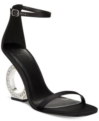 AAJ By Aminah - Women's Eyen Architectural Heel Dress Sandals