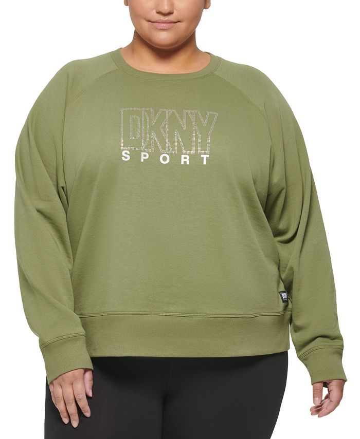 dkny plus size sweatshirt
