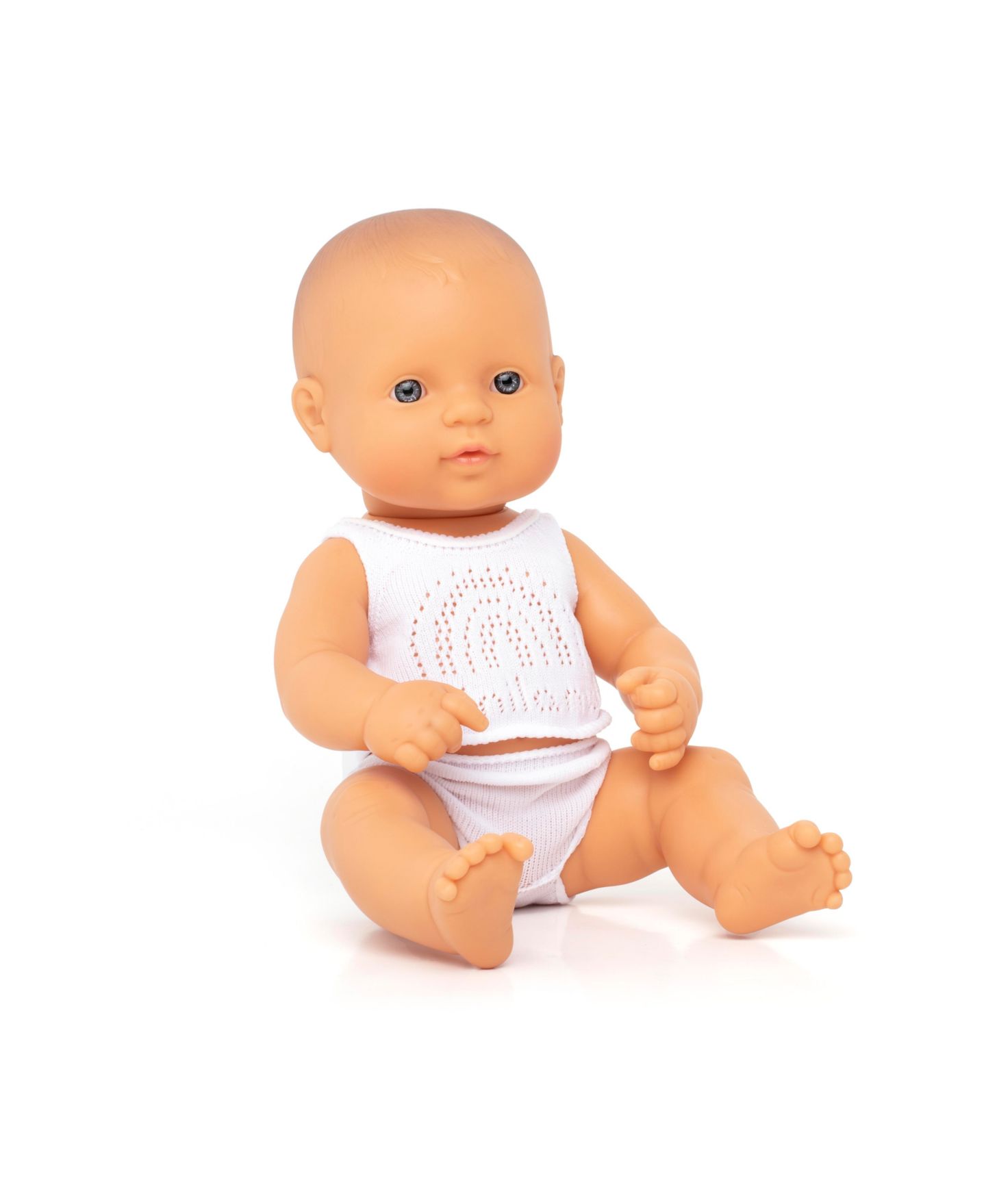 Детская кукла MINILAND Baby Girl 12.62" Anatomically Correct Soft Vinyl Baby Doll, Ages 10+ — фото 1