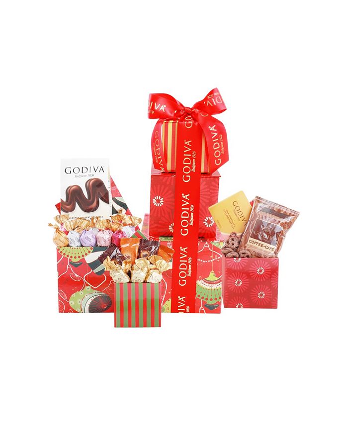 Alder Creek Gift Baskets Godiva Chocolate Sampler Tower Macy's