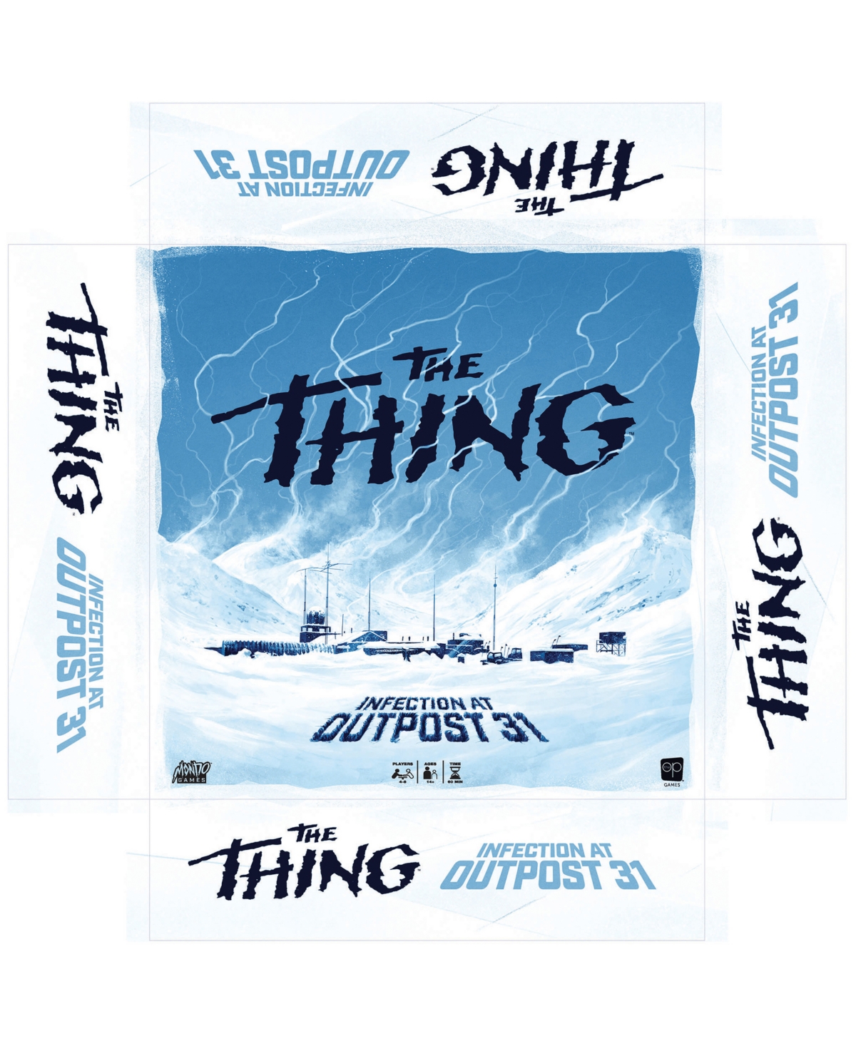 Shop University Games Usaopoly The Thing Infection At Outpost 31 Set, 250 Piece In Multi Color