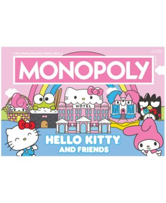 USAopoly Monopoly Hello Kitty and Friends Edition Set, 116 Piece