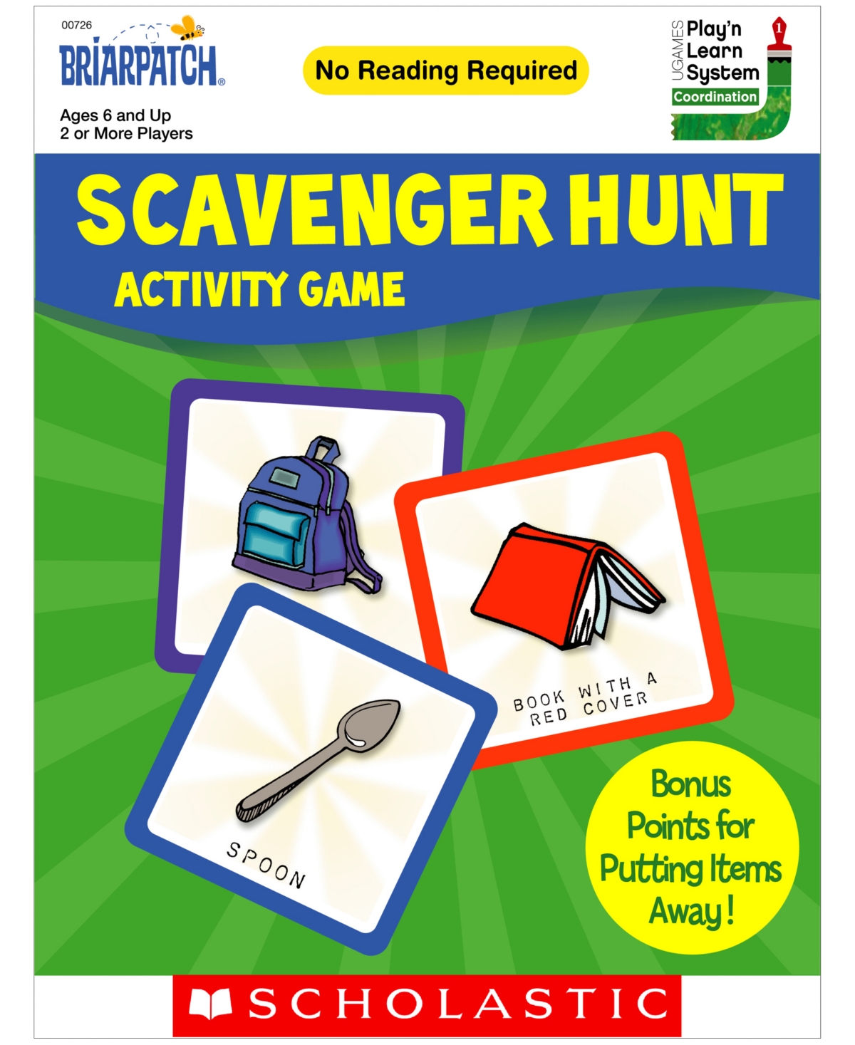 Shop Areyougame Briarpatch Scholastic Scavenger Hunt Activity Game In Multi Color